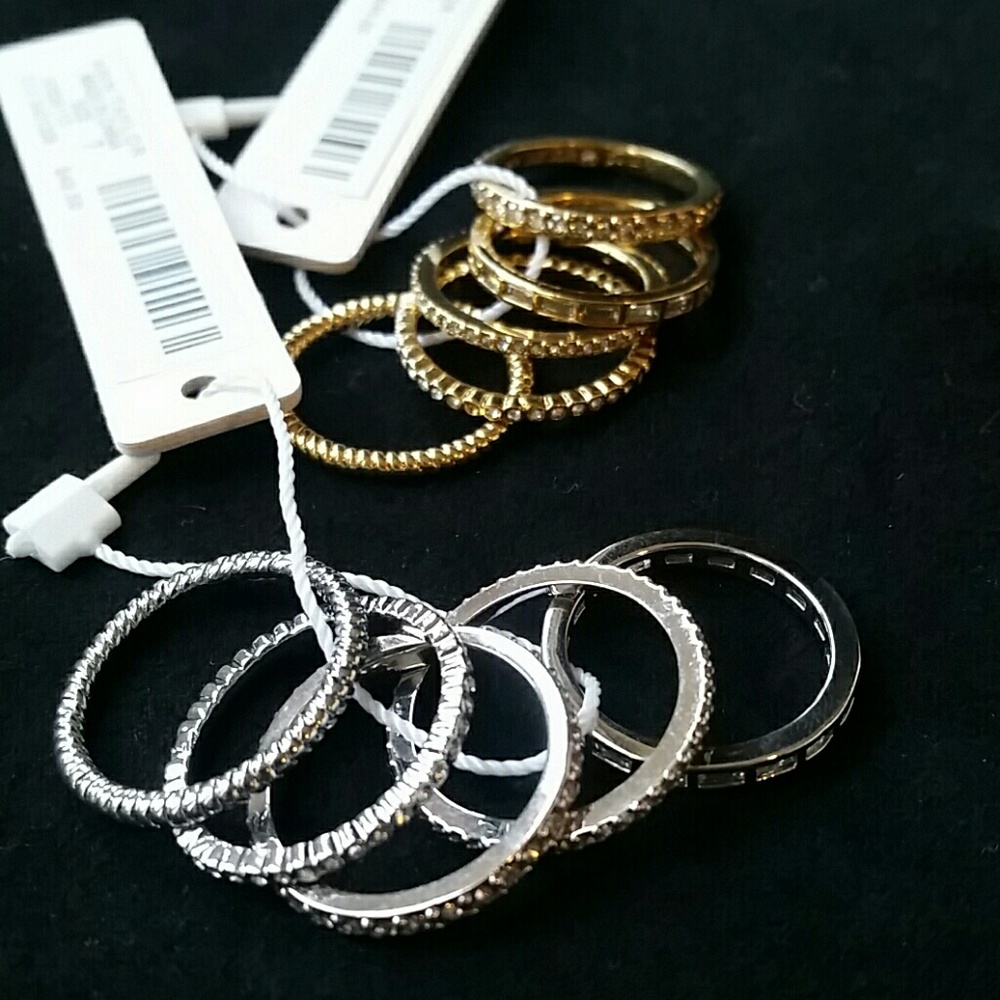 Ann Taylor stackable rings